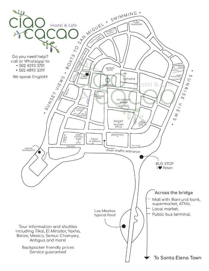 Ciao Cacao Hostel & Vegan Cafe 플로레스 외부 사진